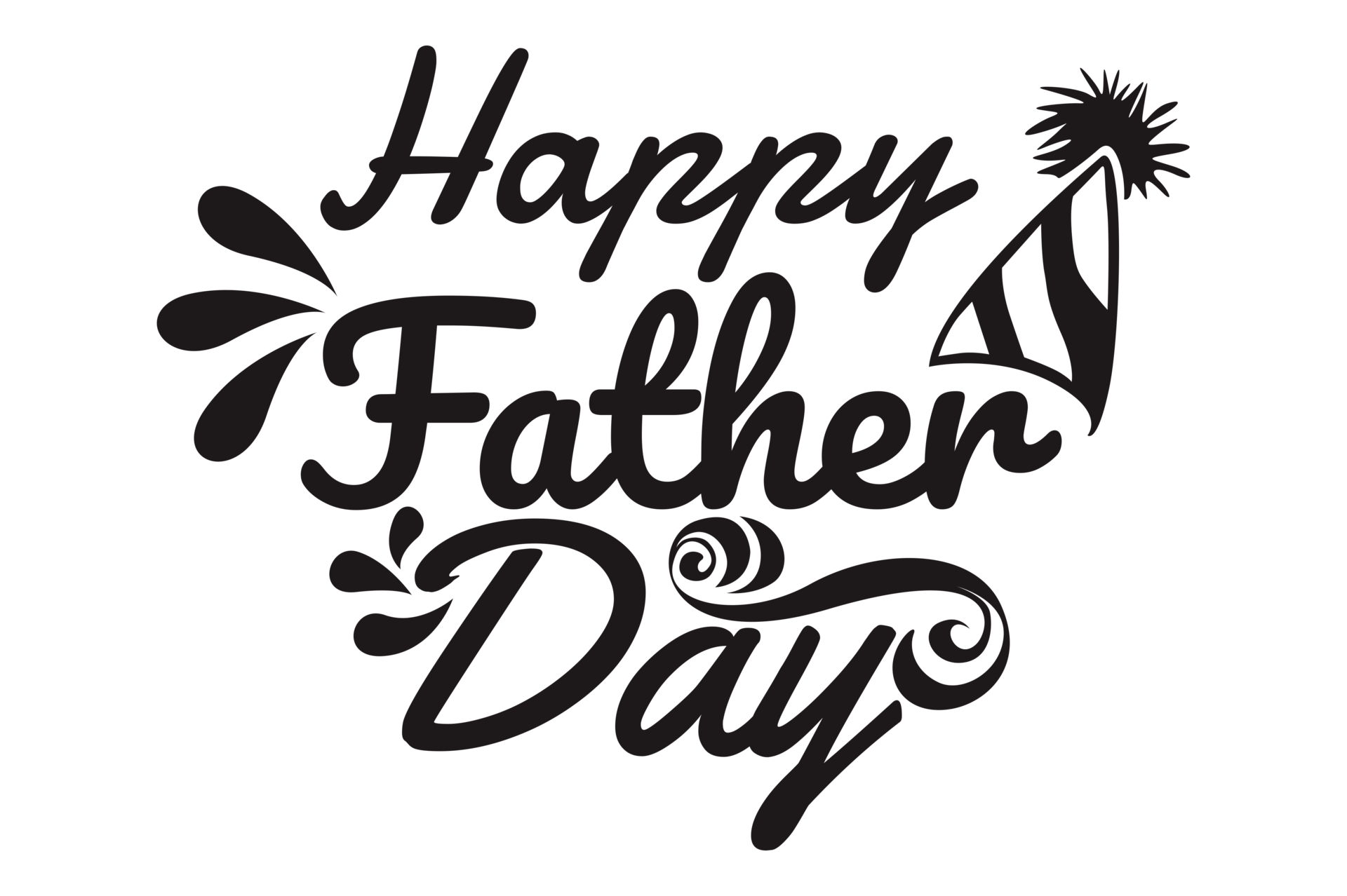 Fathers Day Celebration Graphic