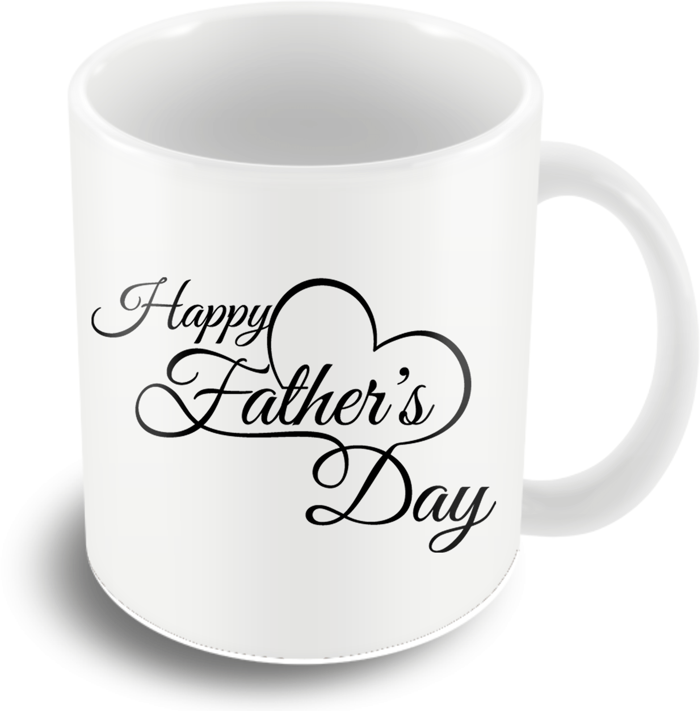 Fathers Day Mug Celebration PNG with transparent background