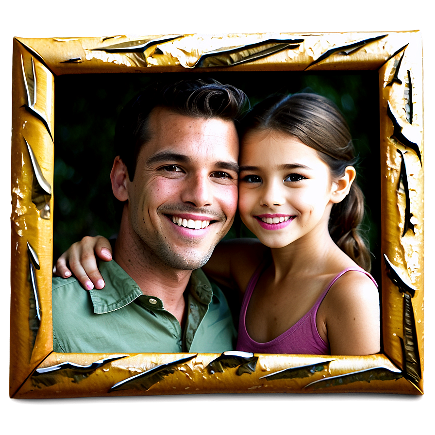 Fathers Day Photo Frame PNG vcy PNG with transparent background