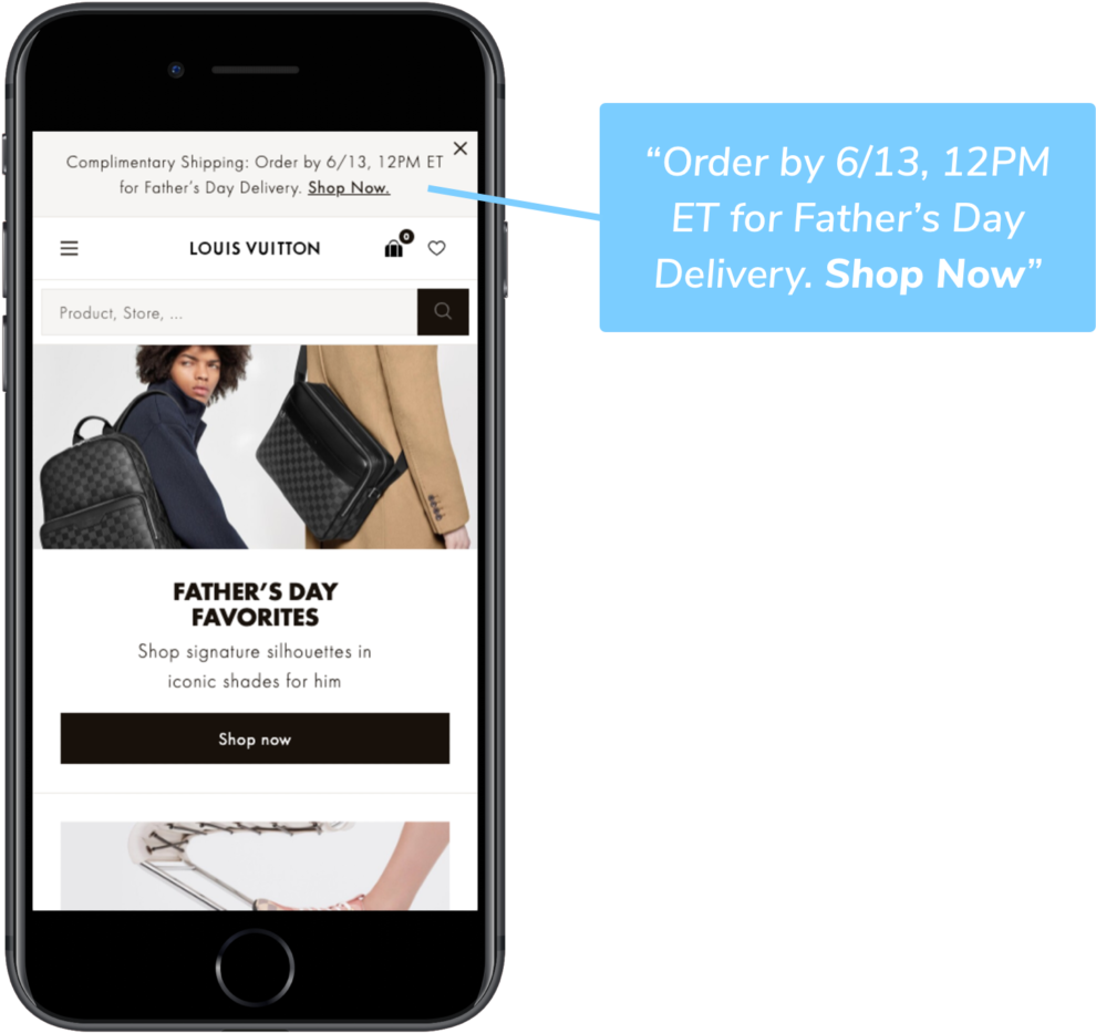 Fathers Day Sale Mobile Ad