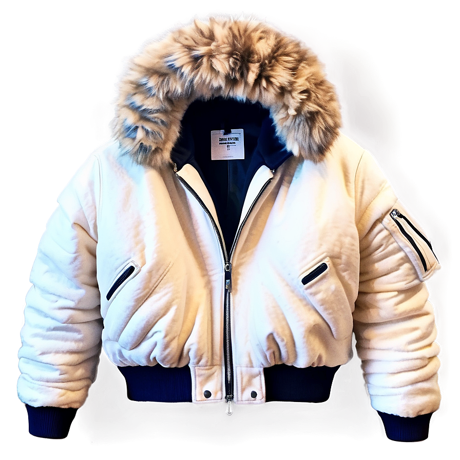 Faux Fur Bomber Jacket Cozy Png Puc