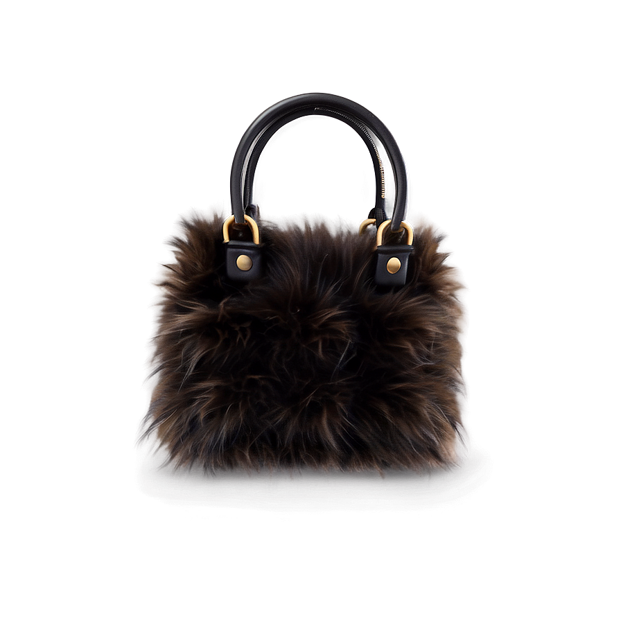 Faux Fur Handbag Png Inc