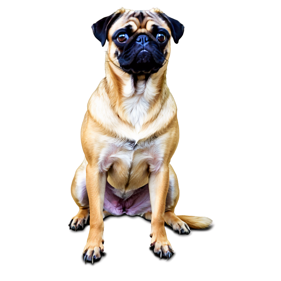 Fawn Colored Pug Png 61