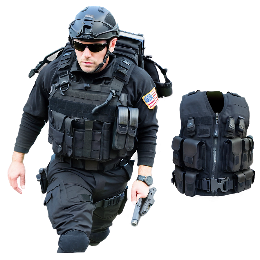 Fbi Tactical Gear Png Ojo