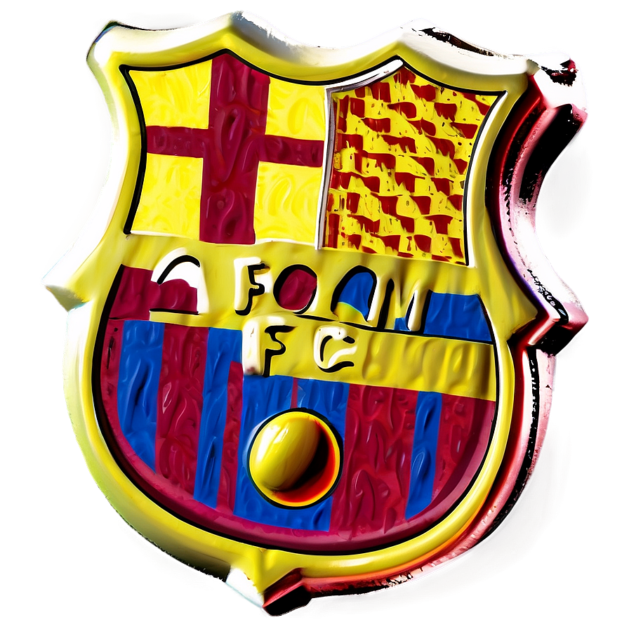 Fc Barcelona Crest Png Pno