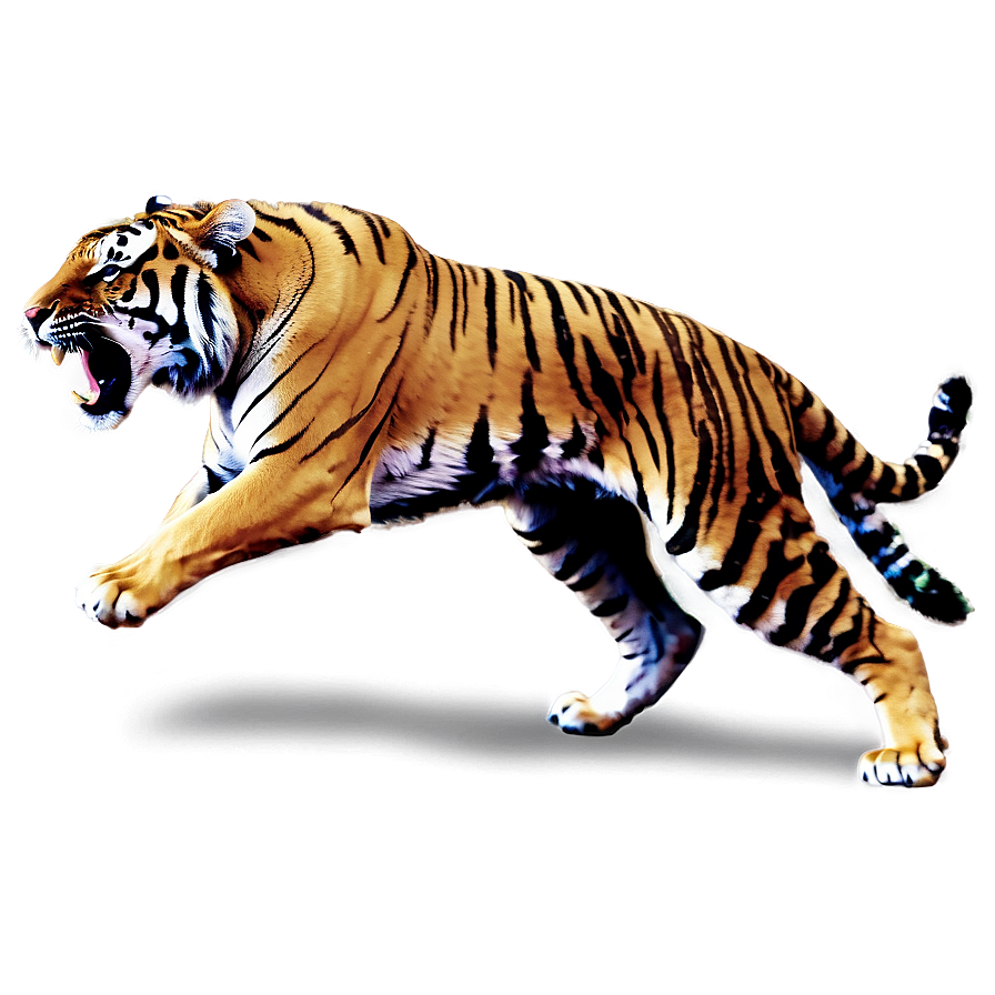 Fearless Angry Tiger Png Uvs