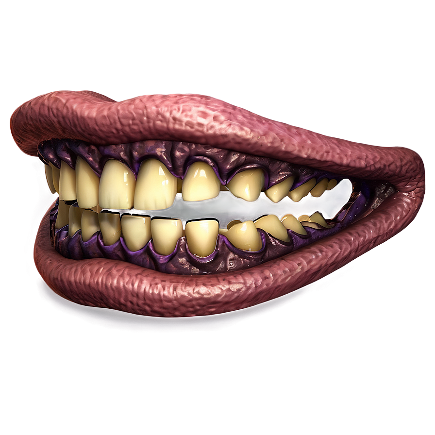 Fearsome Fiend Teeth Png 70