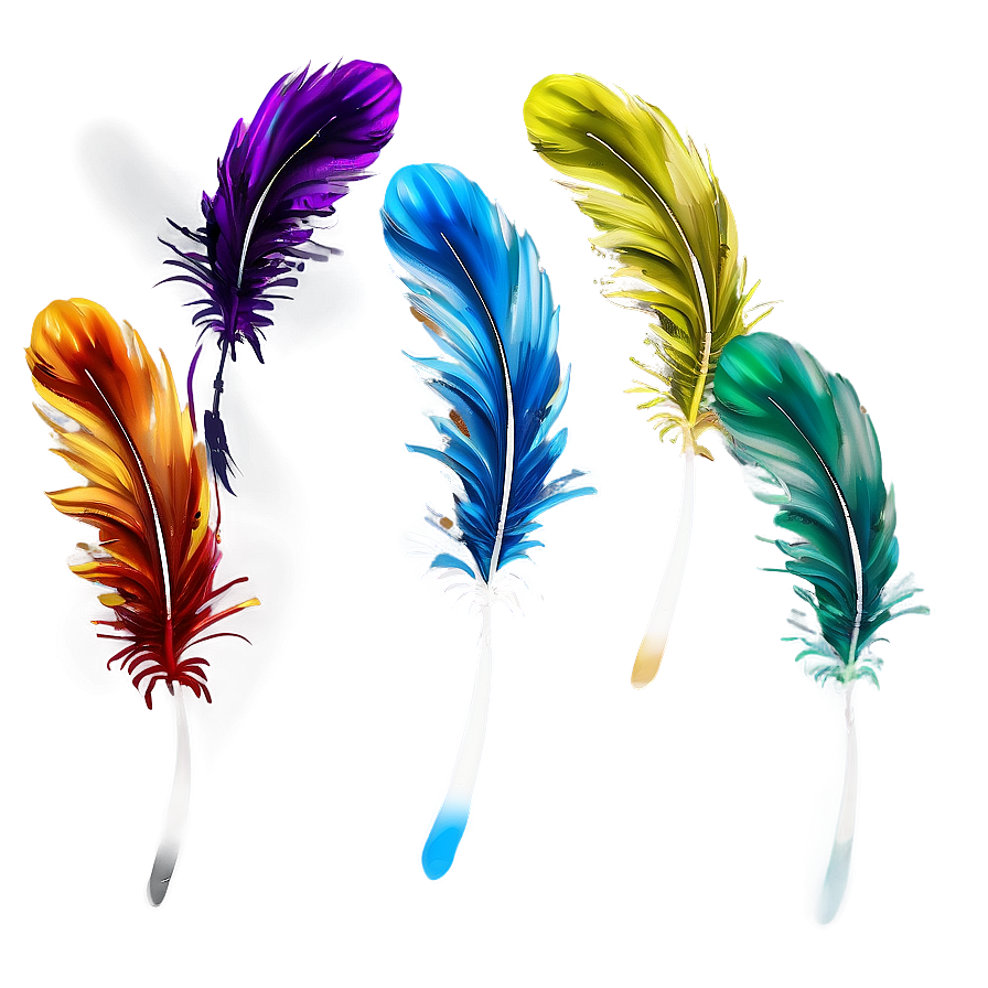 Feather Effect PNG lwq51 PNG with transparent background