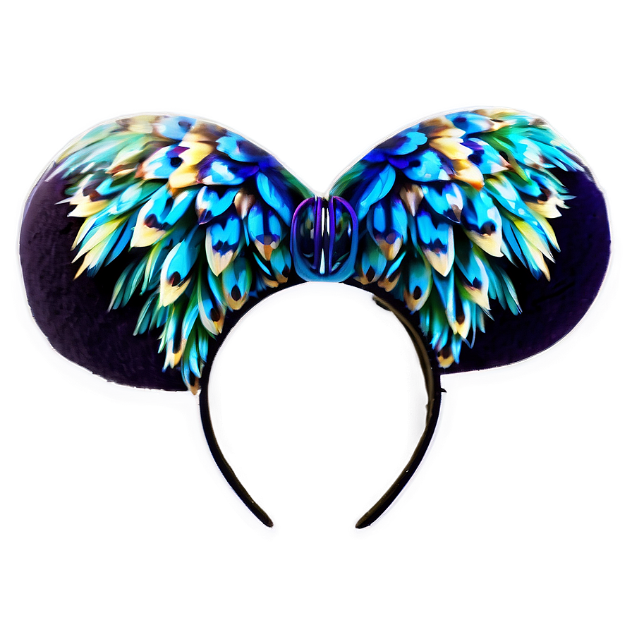 Feathered Disney Ears Png Bna