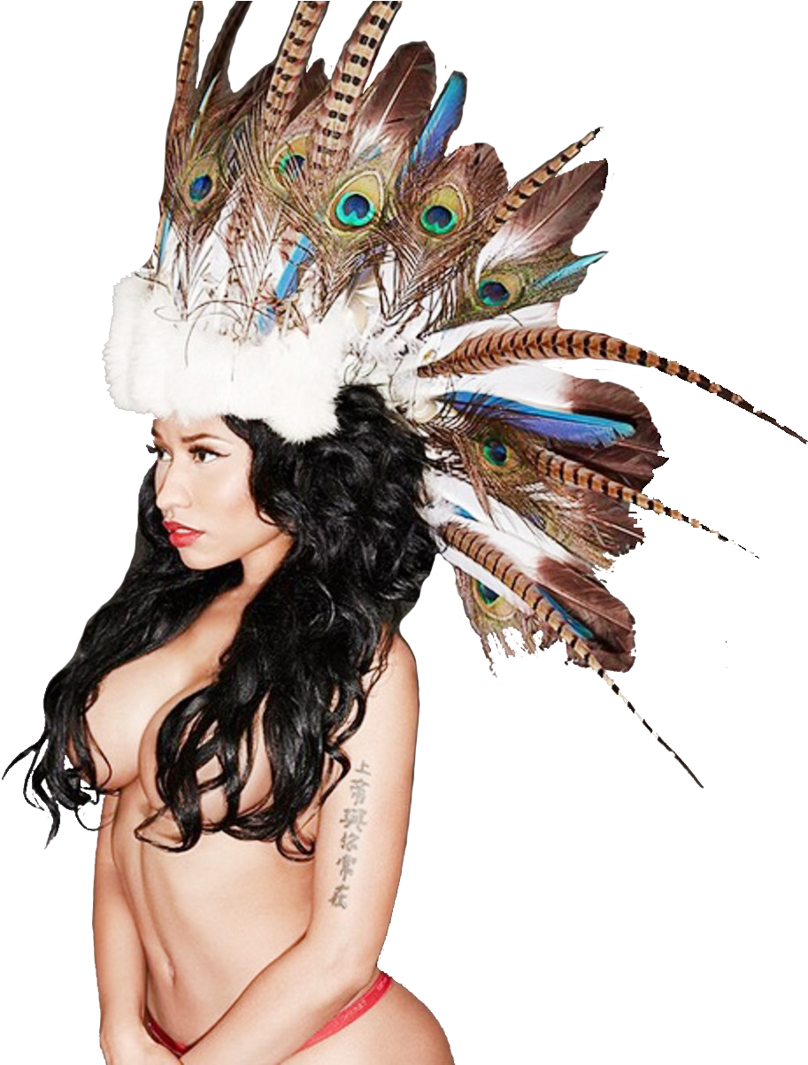 Feathered Headdress Portrait