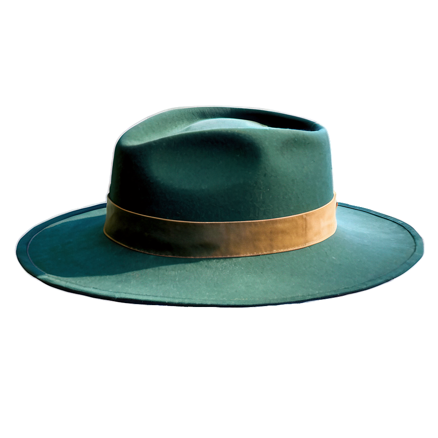 Fedora Hat With Band Png 96