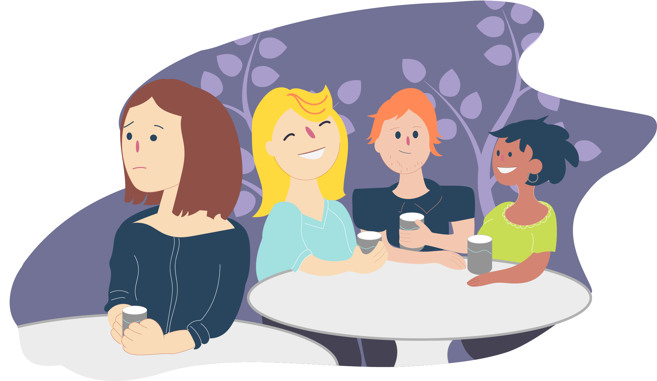 Feeling Anxiousin Social Setting PNG image with a transparent background, free high-resolution download