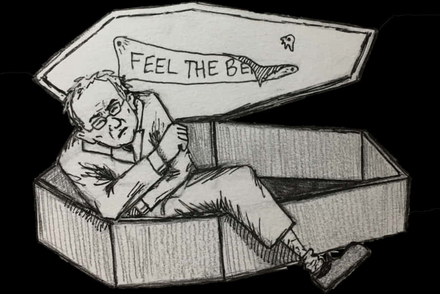 Feelthe Bern Sketch Art