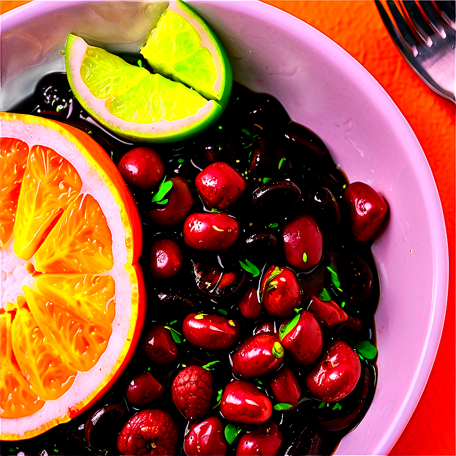 Feijoada With Orange Slices Png Eyp