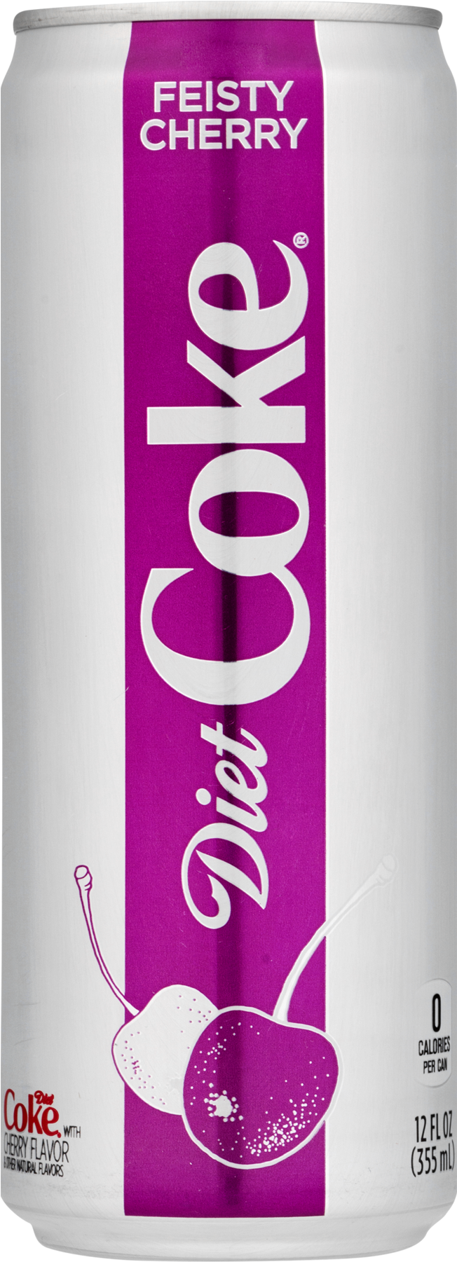 Feisty Cherry Diet Coke Can