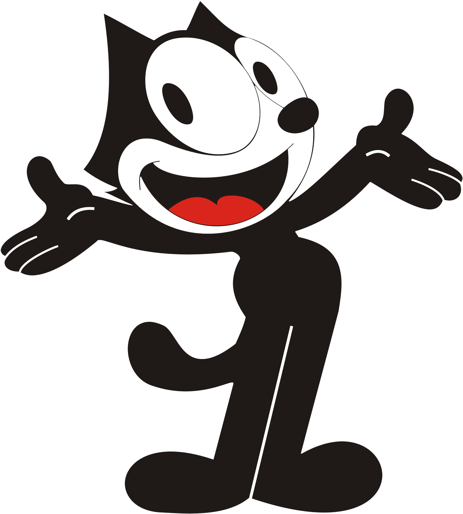 Felix The Cat Classic Pose