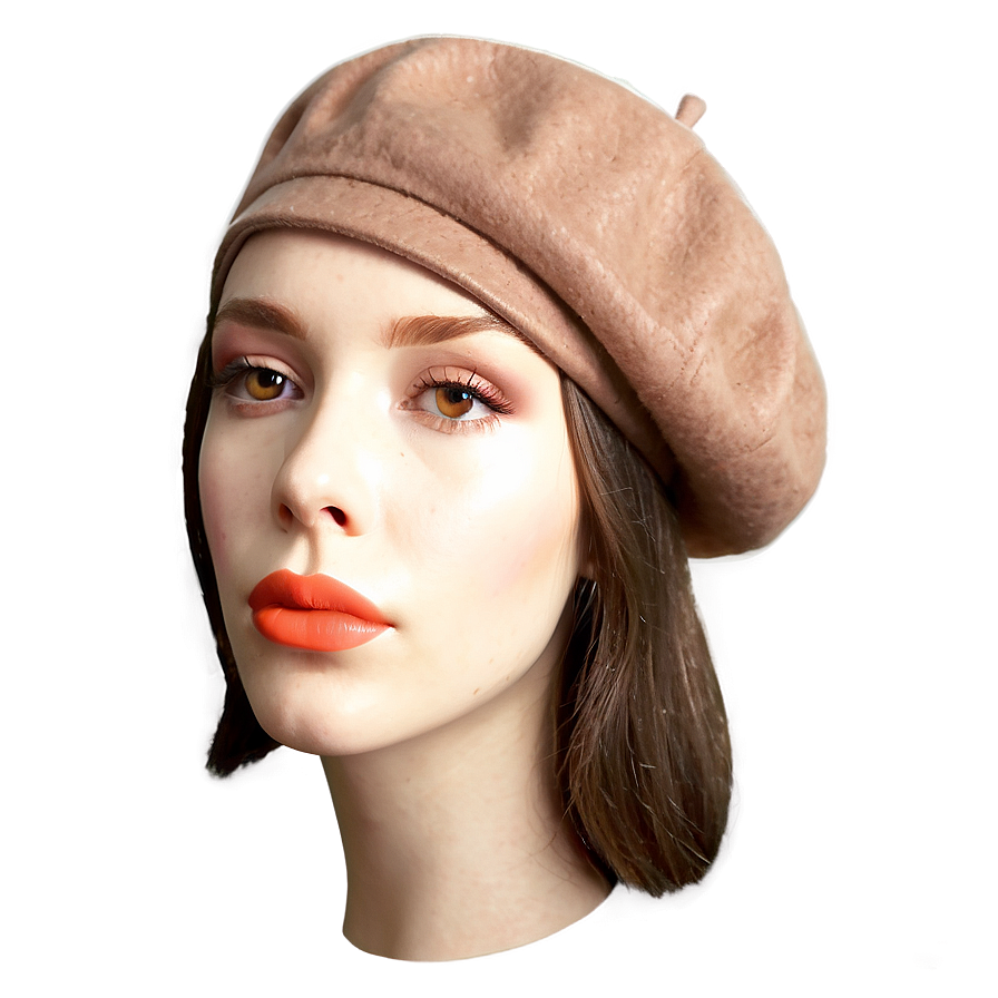 Felt Beret Fashion Png Syg