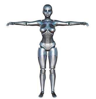 Female Android Model Pose