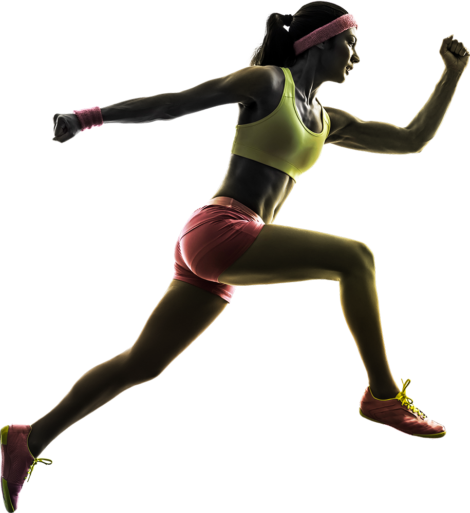 Running Girl Png Image - Woman Running Png PNG with transparent background
