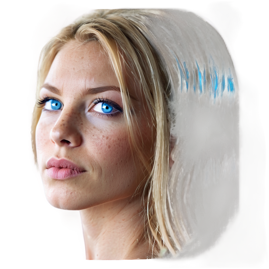 Female Blue Eyes Png 06122024