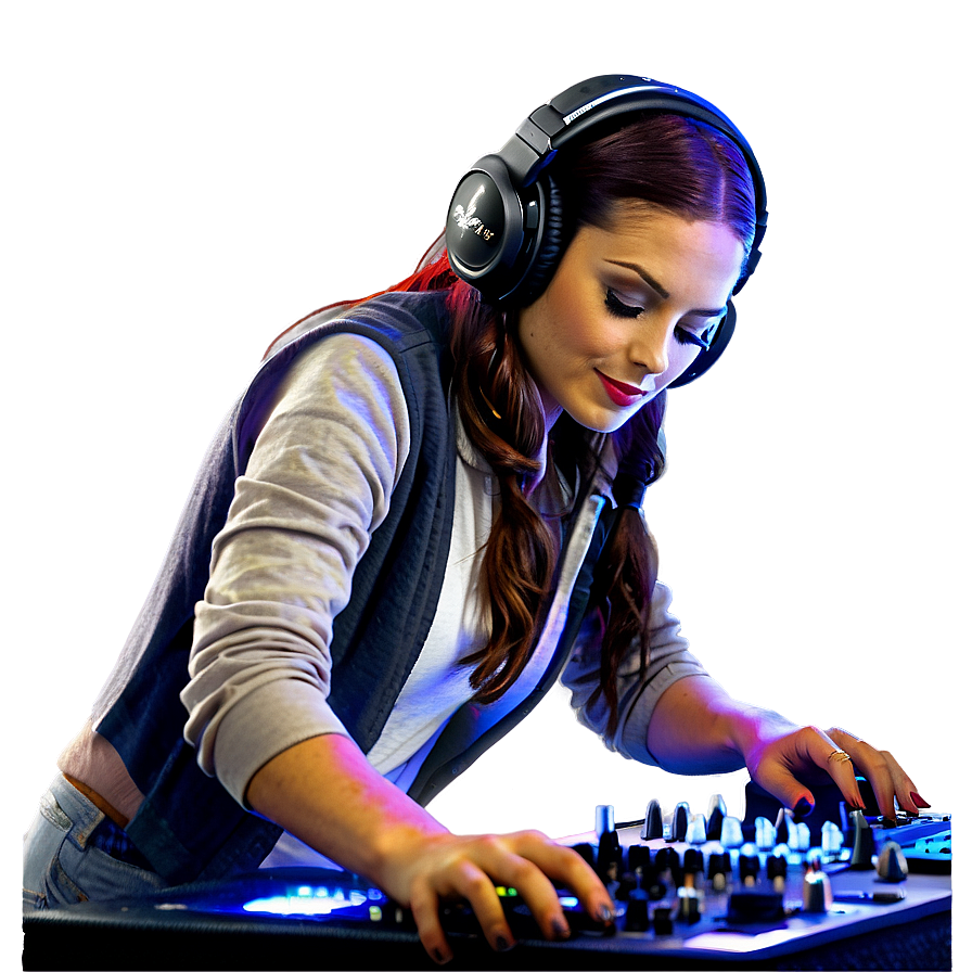 Female Dj Png Hha79