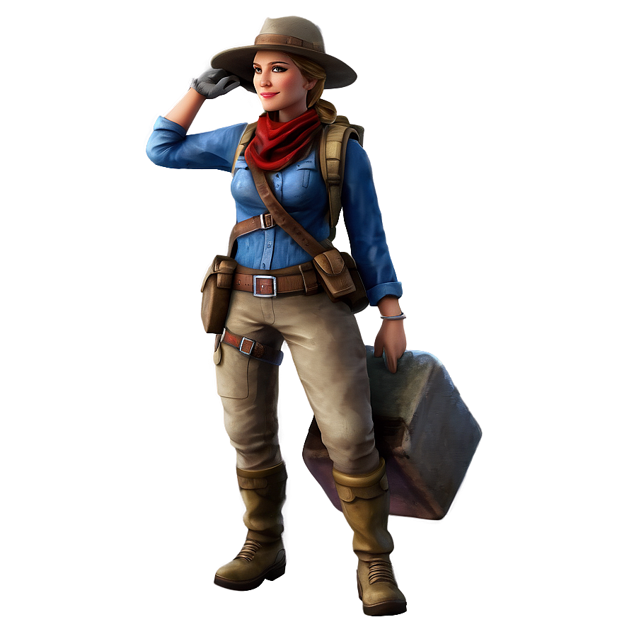 Female Explorer Png 06252024