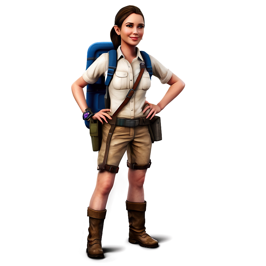 Female Explorer Png Xrd