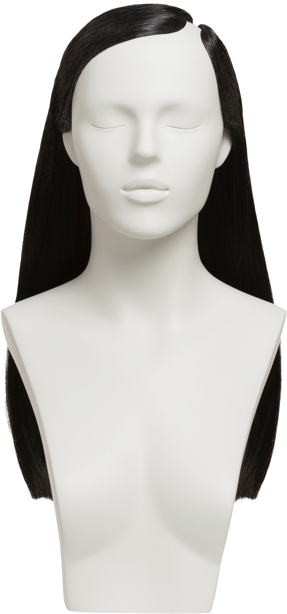 Female Mannequin Headwith Hair