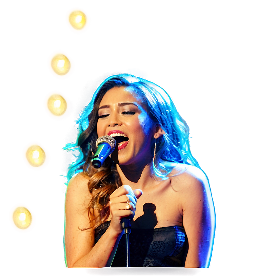 Female Singer PNG wro74 PNG with transparent background