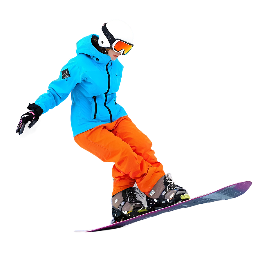 Female Snowboarder Png Dss24