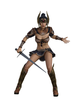 Female Warrior Fantasy Costume