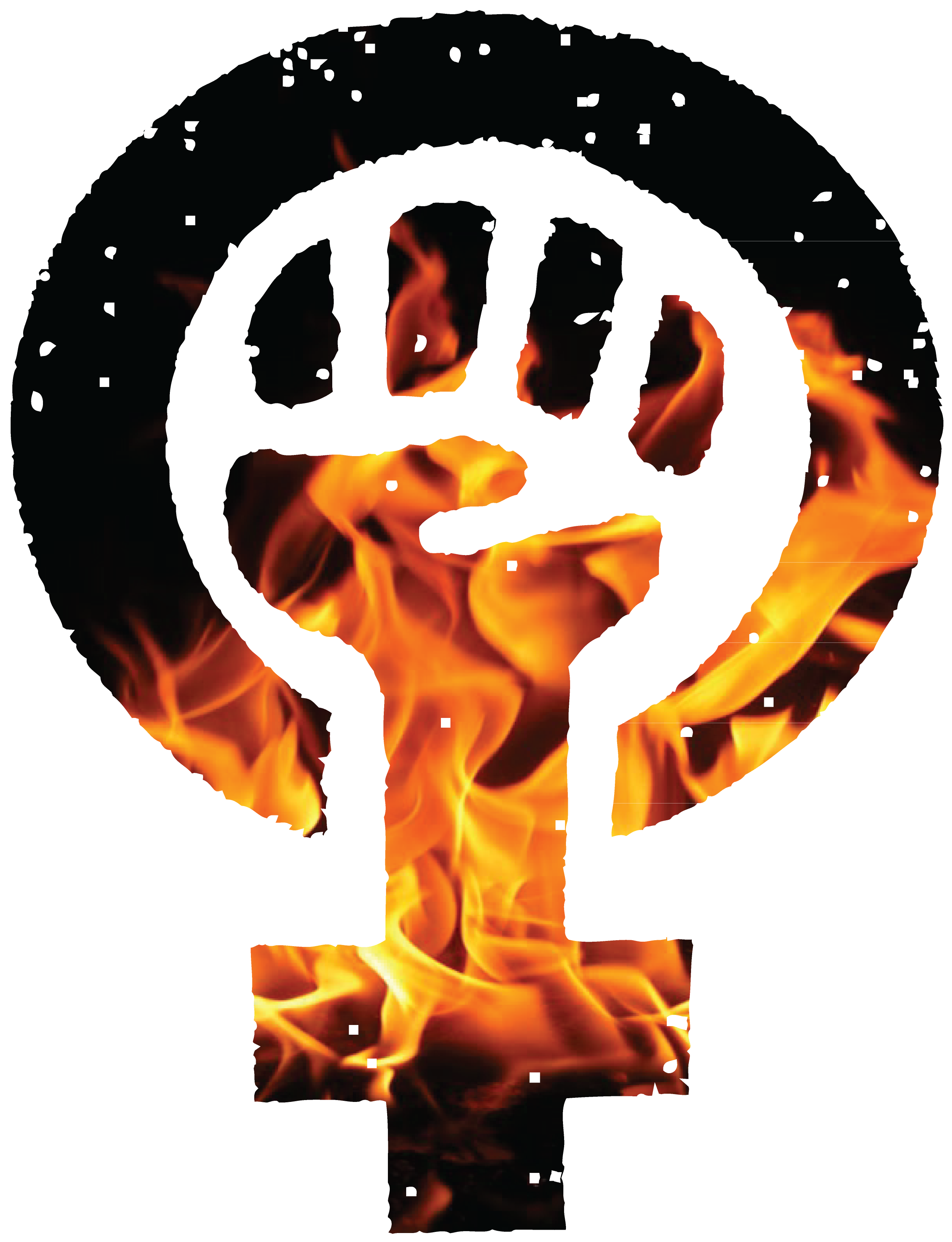 Feminist Fire Fist Symbol