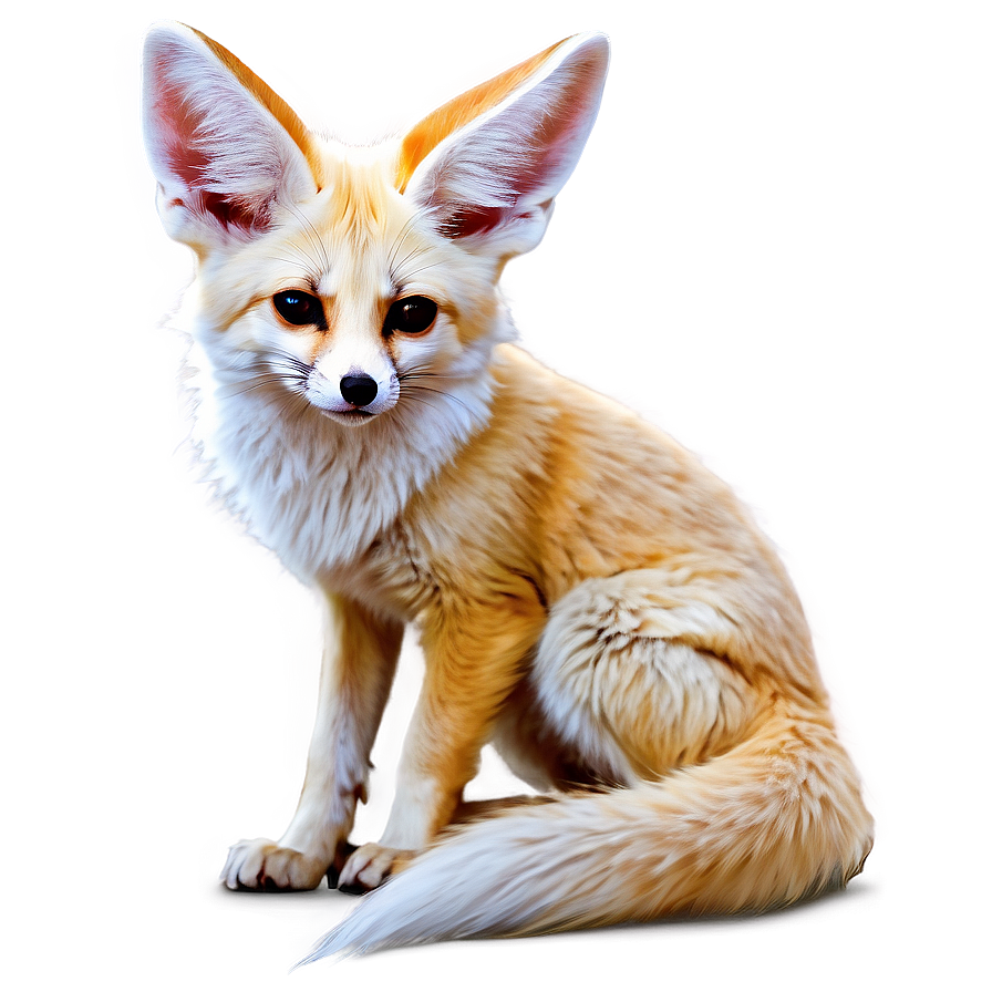 Fennec Fox Digital Art Png Uyg21