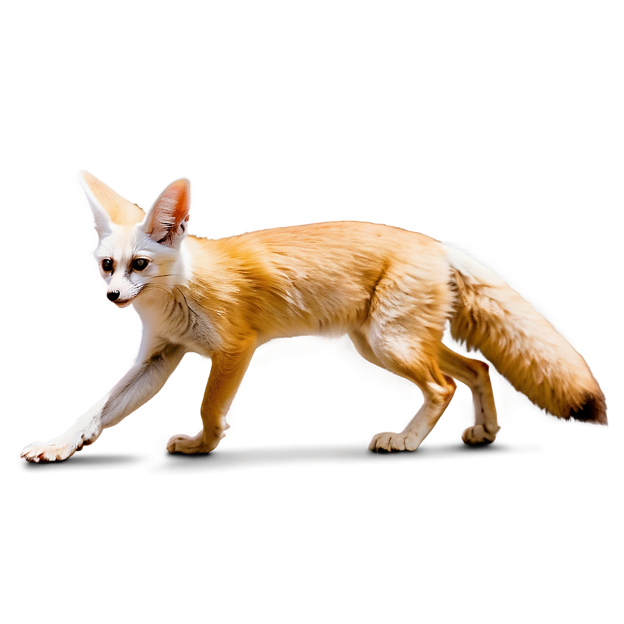 Fennec Fox In Action Pose Png Eau56