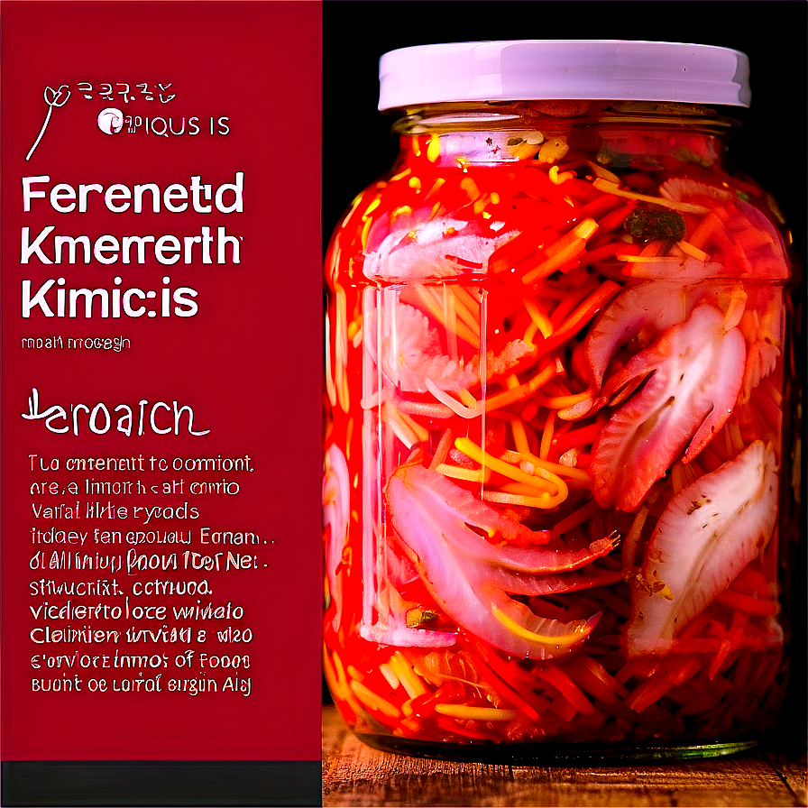 Fermented Kimchi Health Benefits Png Tjq92