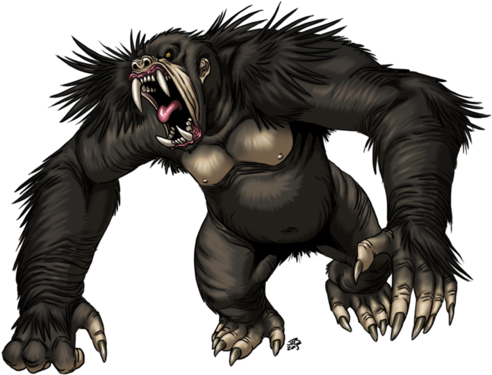 62947 - Dire Ape 3.5, HD Png Download PNG with transparent background