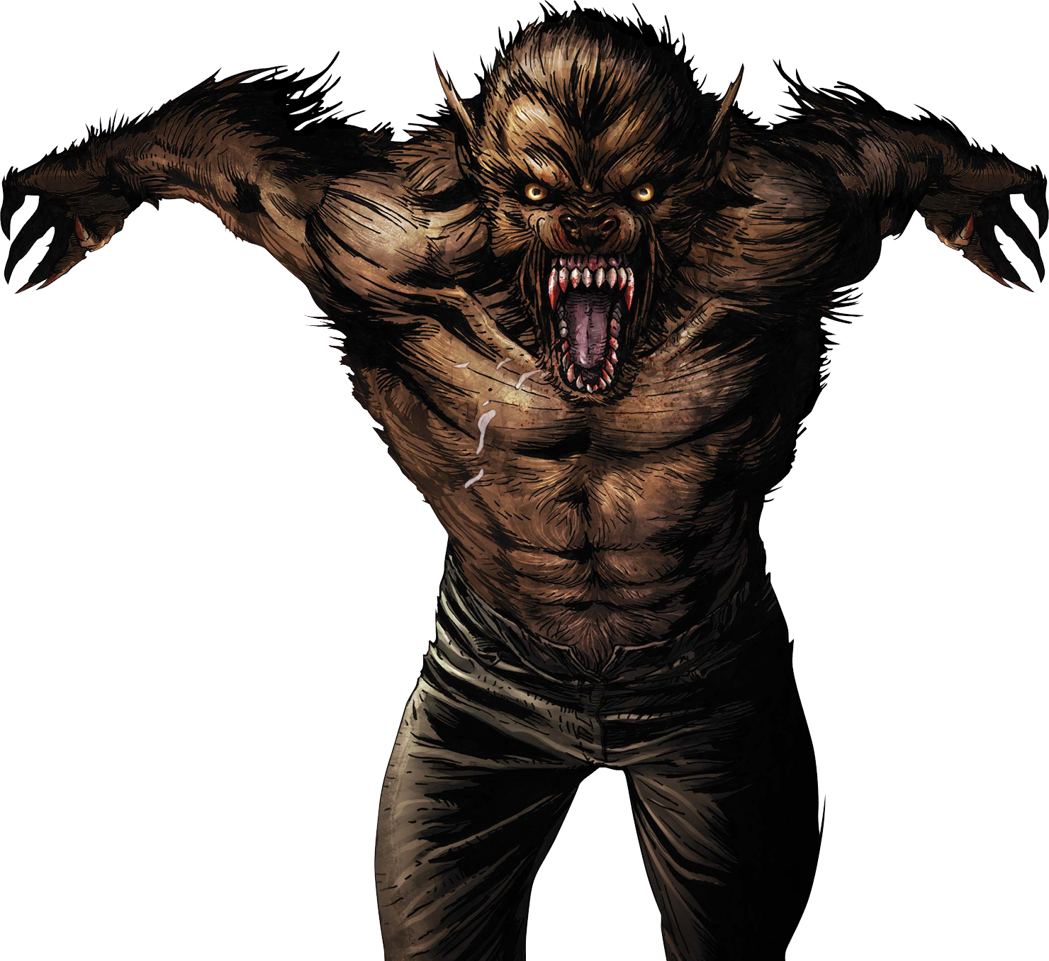 Werewolf Png - Mcu Werewolf By Night, Transparent Png PNG with transparent background