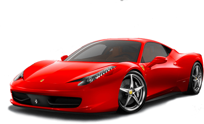 Ferrari 458 Italia - Ferrari Car Red Colour, HD Png Download PNG with transparent background