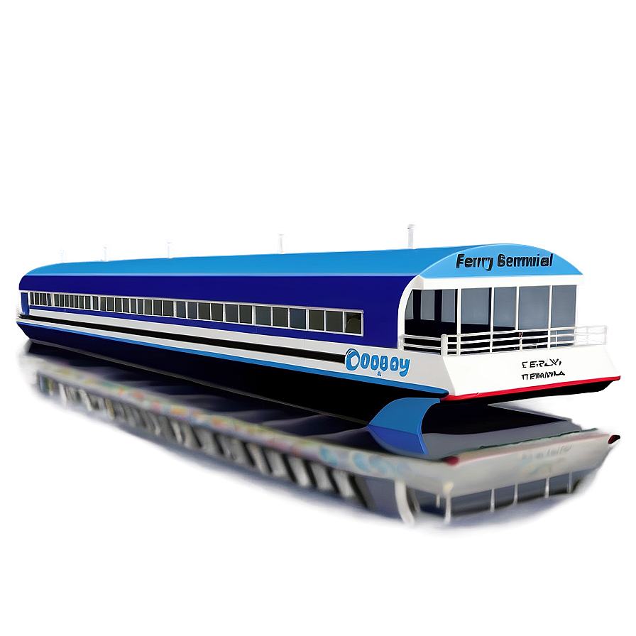 Ferry Terminal Graphic PNG 06252024 PNG with transparent background