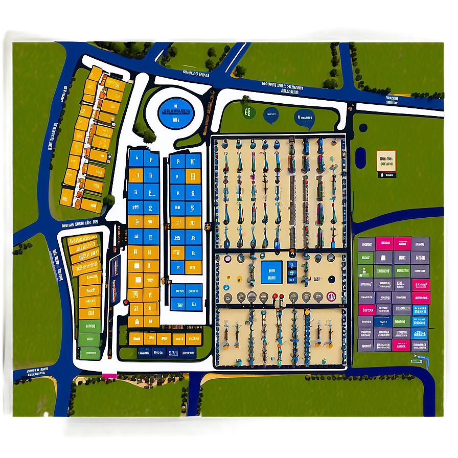 Festival Grounds Map Png 82