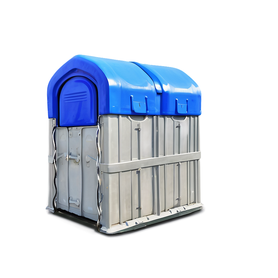 Festive Blue Porta Potty Png Fvc