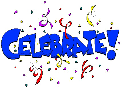 Festive Celebrate Word Art