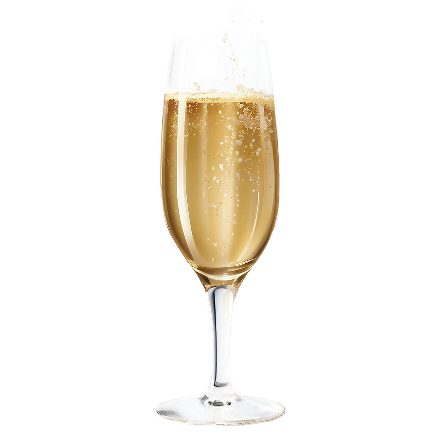 Festive Champagne Pour Png 05232024