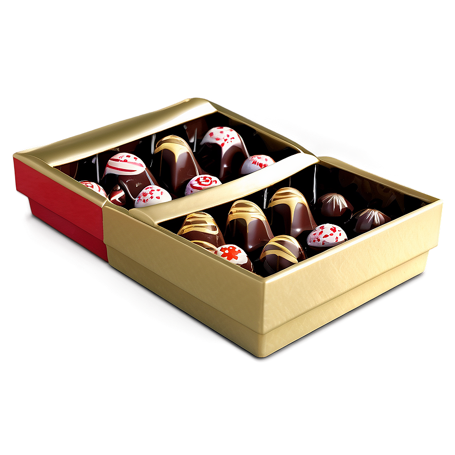 Festive Chocolate Box PNG 06212024 PNG image with a transparent background, free high-resolution download