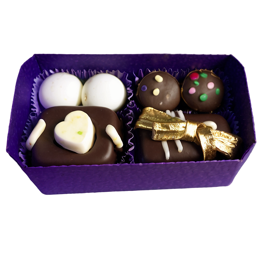 Festive Chocolate Box PNG psk PNG image with a transparent background, free high-resolution download