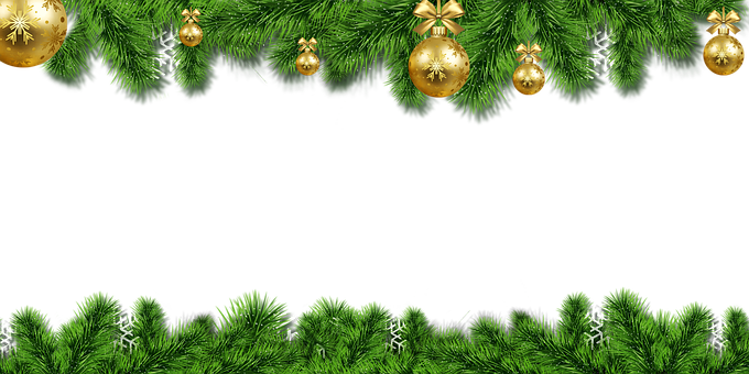 Festive Christmas Border Decoration.jpg PNG with transparent background