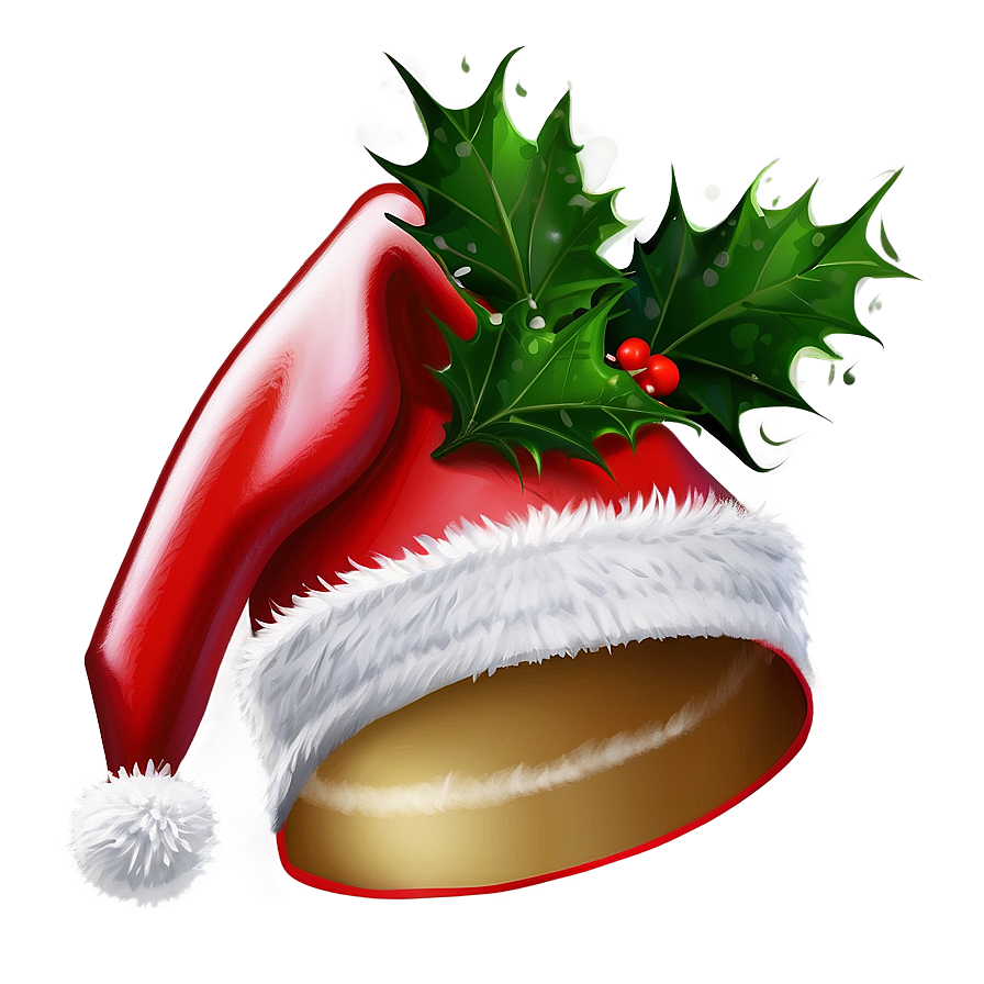 Festive Christmas Hat PNG rov PNG image with a transparent background, free high-resolution download