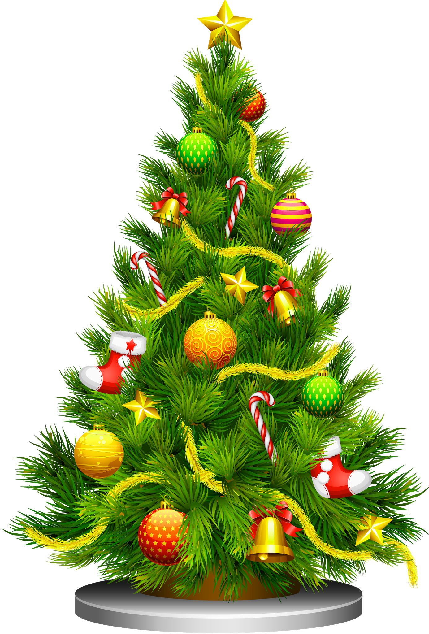 Festive Christmas Tree Decoration.png