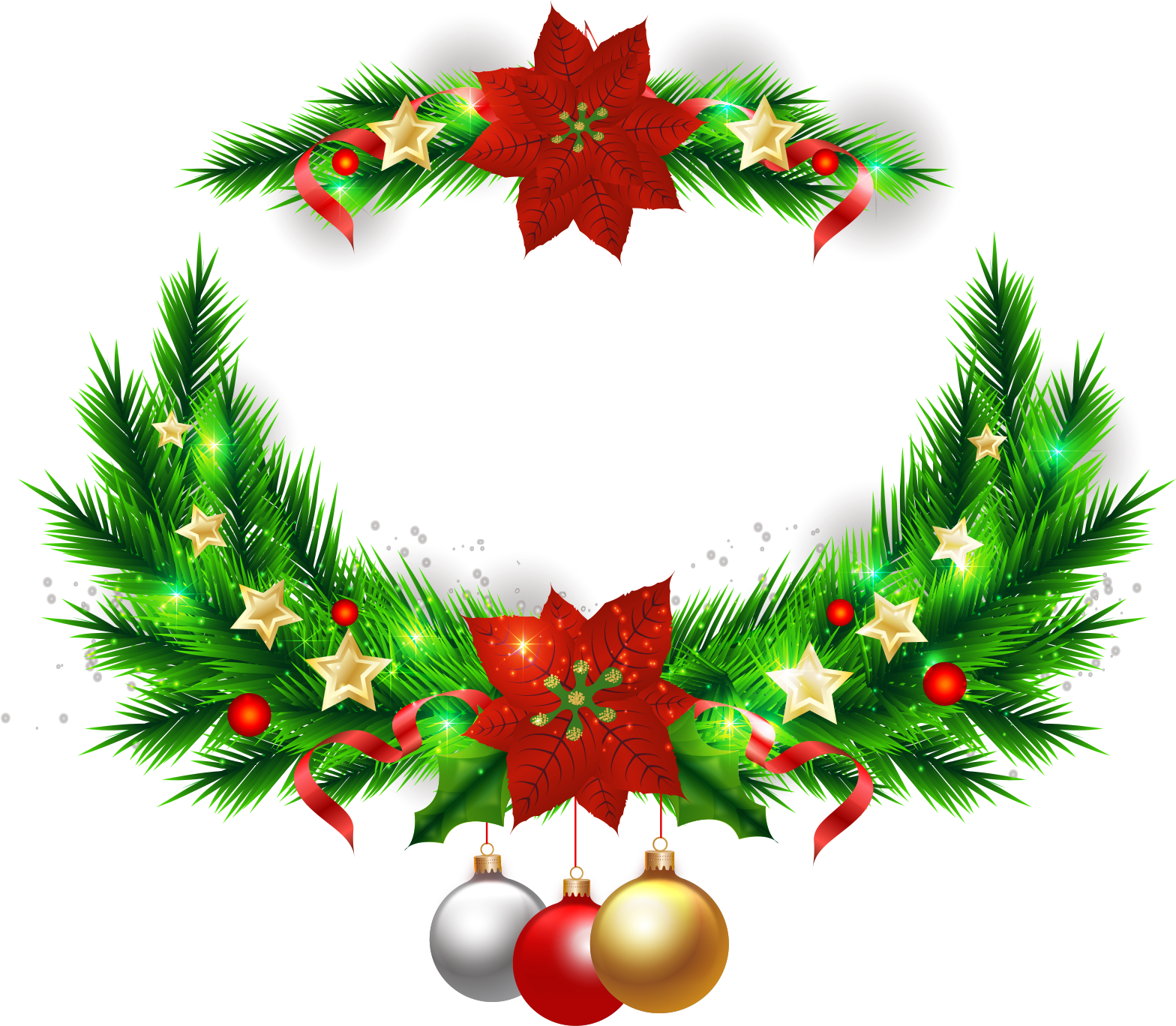 Festive Christmas Wreath Decoration.png