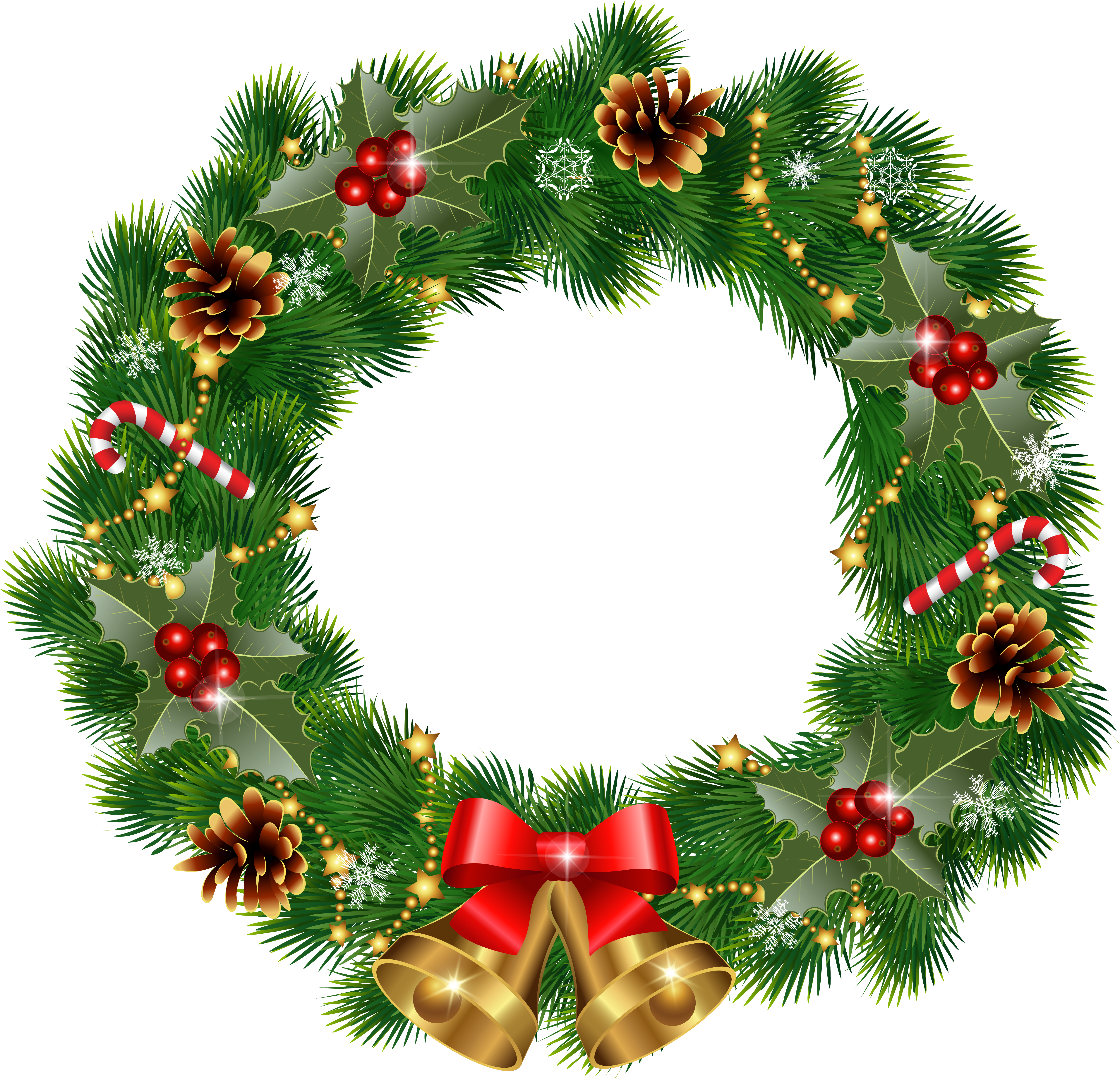 Festive Christmas Wreath.png